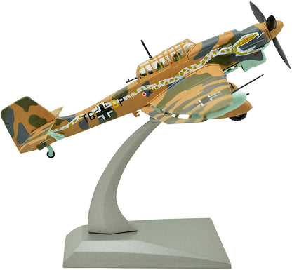 1:72 Junkers Ju-87 Stuka Bomber Metal Military Airplane Model,WWII Luftwaffe