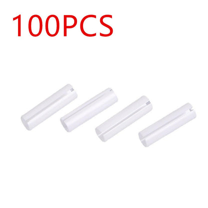 100Pcs Ceramic Sleeve ST/FC Universal Fiber Optical Adapter Port Interface