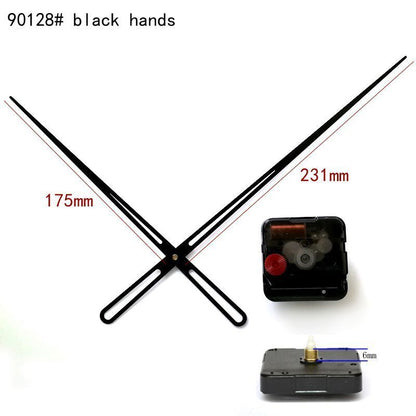 Wall Clock Parts Metal Round Hole High Torque Movement Long Hands Kits Accessory