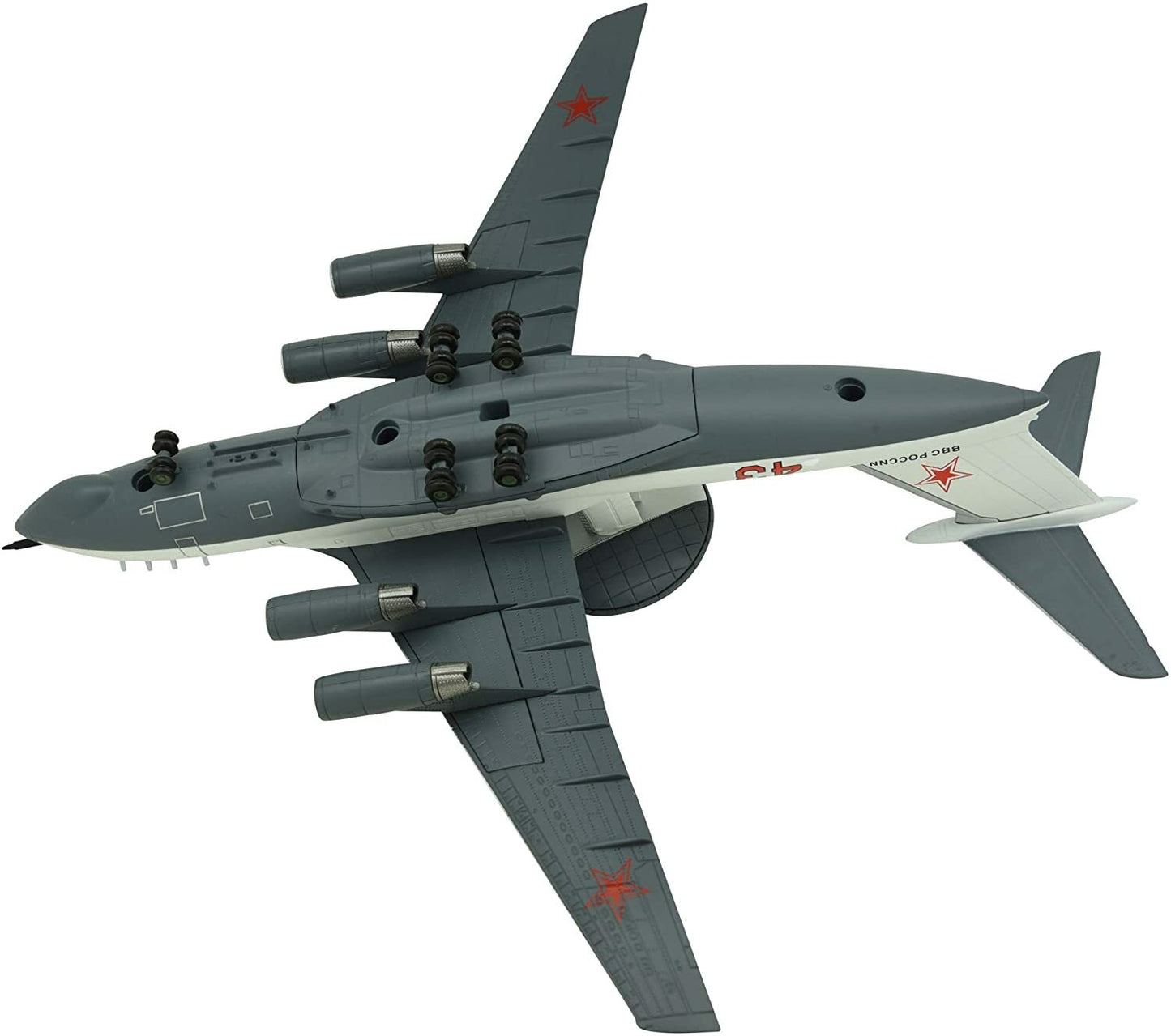 1:200 Beriev A-50M AWACS Early Warning Airplane Metal Diecast Plane Model USSR