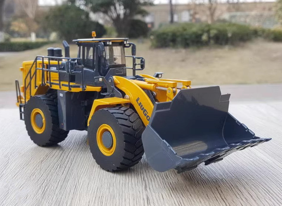1:50 24CM LIUGONG 8128H Wheel Loader Construction Machine Vehicle Diecast Model