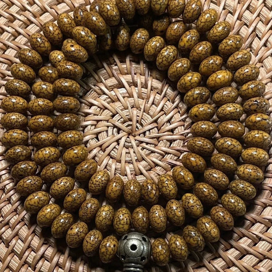 China Tibetan 108 Mala Prayer Beads Natural Bodhi Buddha Bracelet Necklace