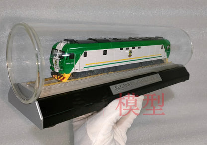 1:87 DF8BN Freight Diesel Locomotive for Nigerian Railway Train Diecast Model