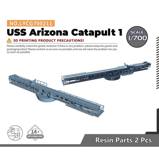 Yao's Studio LYCG700211 1/700 Model Upgrades Parts USS Arizona Catapult 1