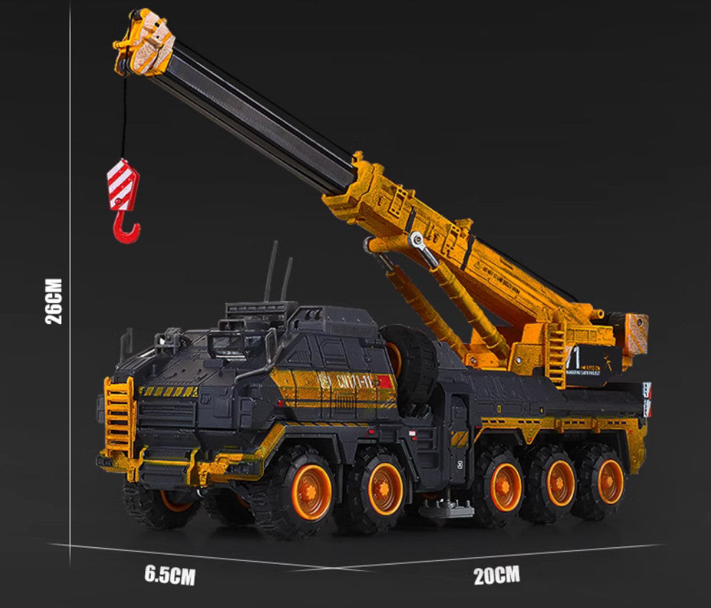 1:120 26CM KDW WANDERING EARTH CN171-11 Engineering Crane Machine Diecast Model