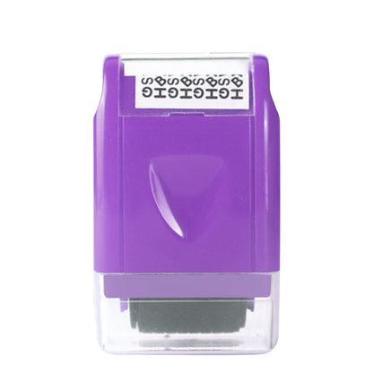 ID Stamp Identity Theft Protection Document Guard Self Ink Stamps Roller F