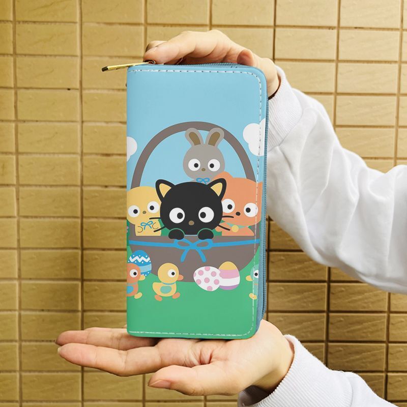 Fashion Printed Unisex Wallet Bags Cartoon Zipper Coin Wallets Purses Card 1 PC