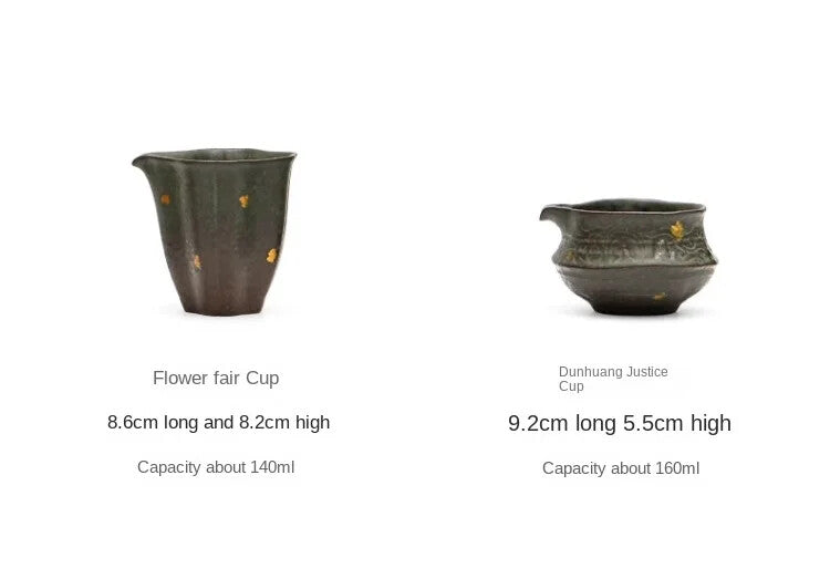 Fair Cup Ceramic Kung Fu Vintage Tea Sea Chinese Teacup Teaware Tea Ceremony