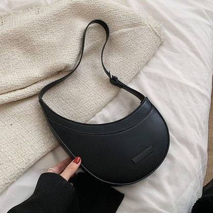 Women Shoulder Bag PU Leather Purse and Handbag Shopper Underarm Bag