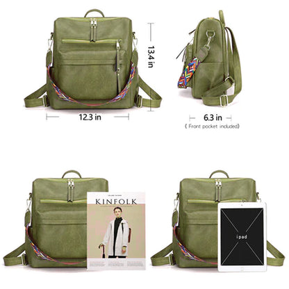 Celela Women Inner Dividers Pockets Backpack Shoulder Bag Shoulder Bag Handbag