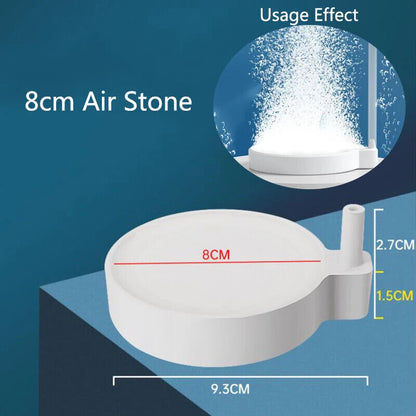 Aquarium Accessories 35 50 80mm Oxygen Aerator Increasing Air Bubble Stone Tools