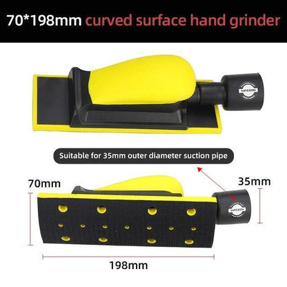 Manual Sanding Block Sandpaper Machine Hand Grinding Holder Handheld Polisher