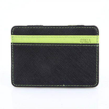 Ultra Thin Synthetic Leather Magic Wallets Mini Small Coin Purses Case Pouch Bag