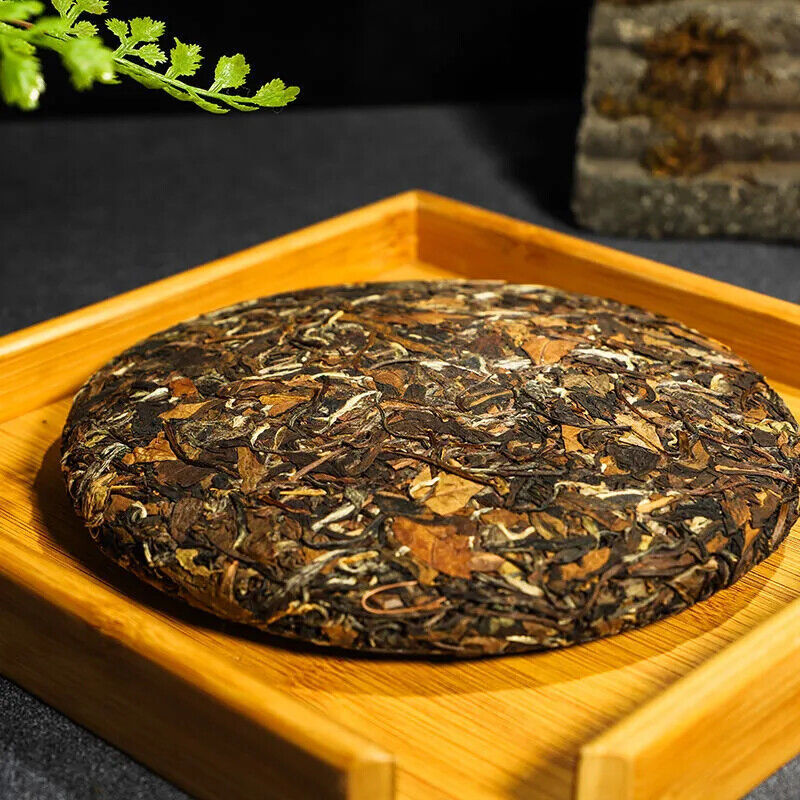 high mountain white tea, aged Fuding white tea, 350g/tablet (two pieces)