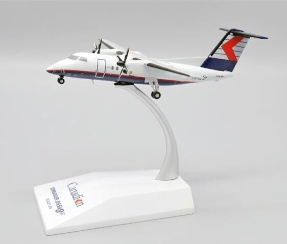 1:200 JC Wings Time Air BOMBARDIER Dash8-Q100 Passenger Airplane Diecast Model