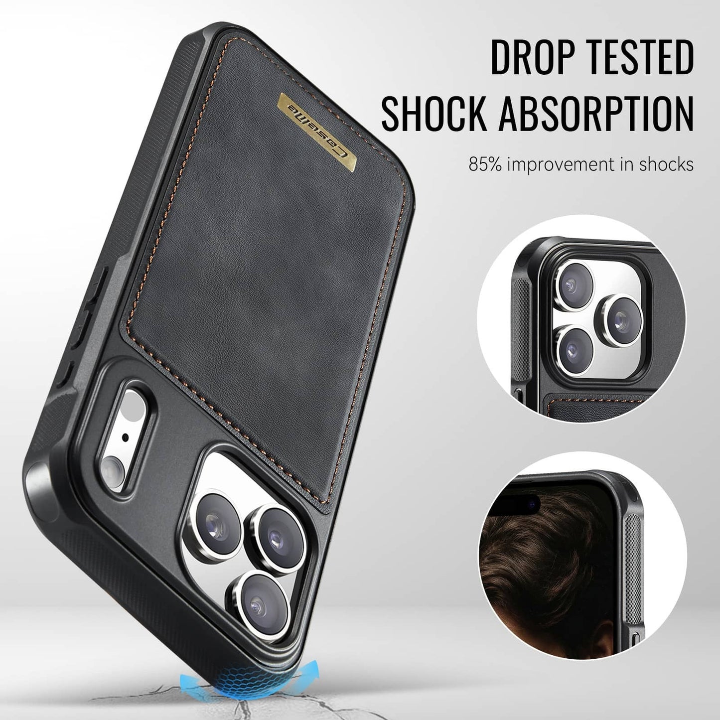 For iPhone 17e 17 16 15 14 13 12 11 Pro Max Magnetic Slim Protective Case Cover