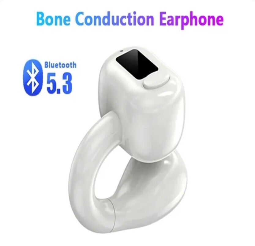 Bluetooth 5.3 Bone Conduction Headphones Wireless Open-Ear Earbuds Sport Headset