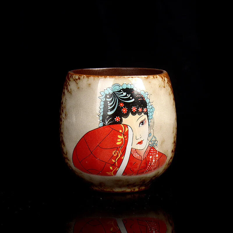 Ceramic Teacups Teaware Kungfu Teaset Home Decor Tea Cups Handmade