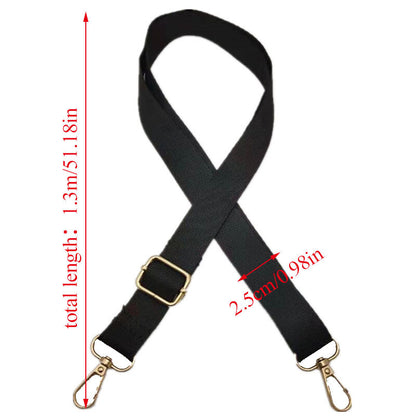 Nylon Shoulder Bag Strap Replacement Belt Simple Wide Adjustable Handbag Handle