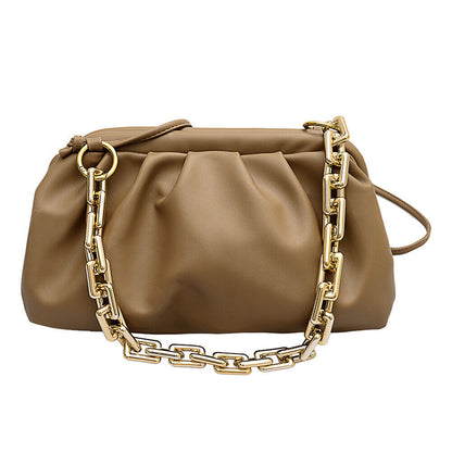 NEW Women Shell Handbag Shoulder Crossbody Bag Ladies PU Quilted Purse Tote Gift