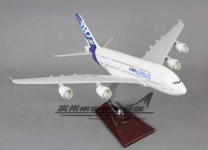 34CM 1:215 AIRBUS A380 Passenger Airplane Resin Aircraft Plane Model Collection