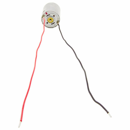High Torque 9V DC Motor with Wire Leads Attached (1.48" Length x 1.08" Diameter)