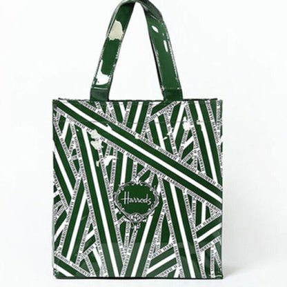 Harrods London Girls Shopper PVC Tote Bag Top-handle Casual Shopping Handbag