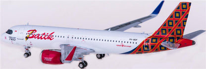Phoenix Batik Air Indonesia for Airbus A320neo PK-BDF 1:400 Aircraft Model