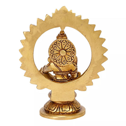 Brass Lord Ayyappan Ayyappa Sabarimala Swamy Idol Statue Figurine