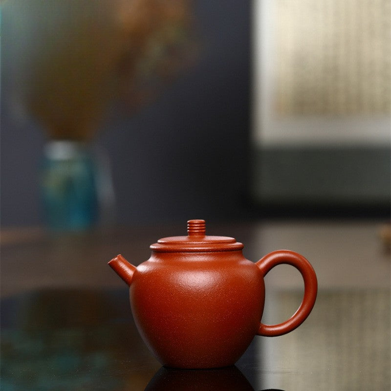 Chinese Kungfu Tea Pot Marked Real Yixing Zisha Jiangpo Clay 120ml Handmade Pot