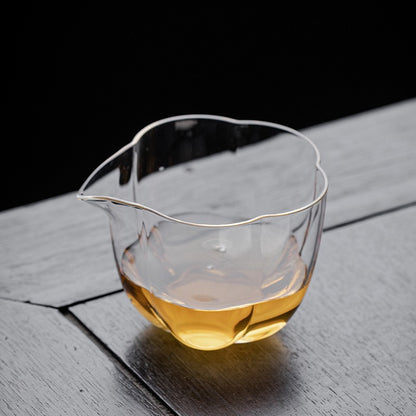 1pc Glass Fair Cup Thickening Tea Set Handmade Single Tea Cup