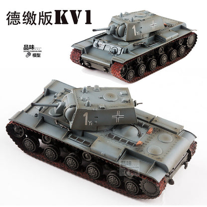 1/72 German KV1 Heavy Tank Model Defense Force Grey