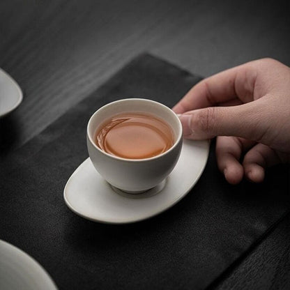 Oval Ceramic Tea Coaster|Coffee Coaster|Tea Accessories