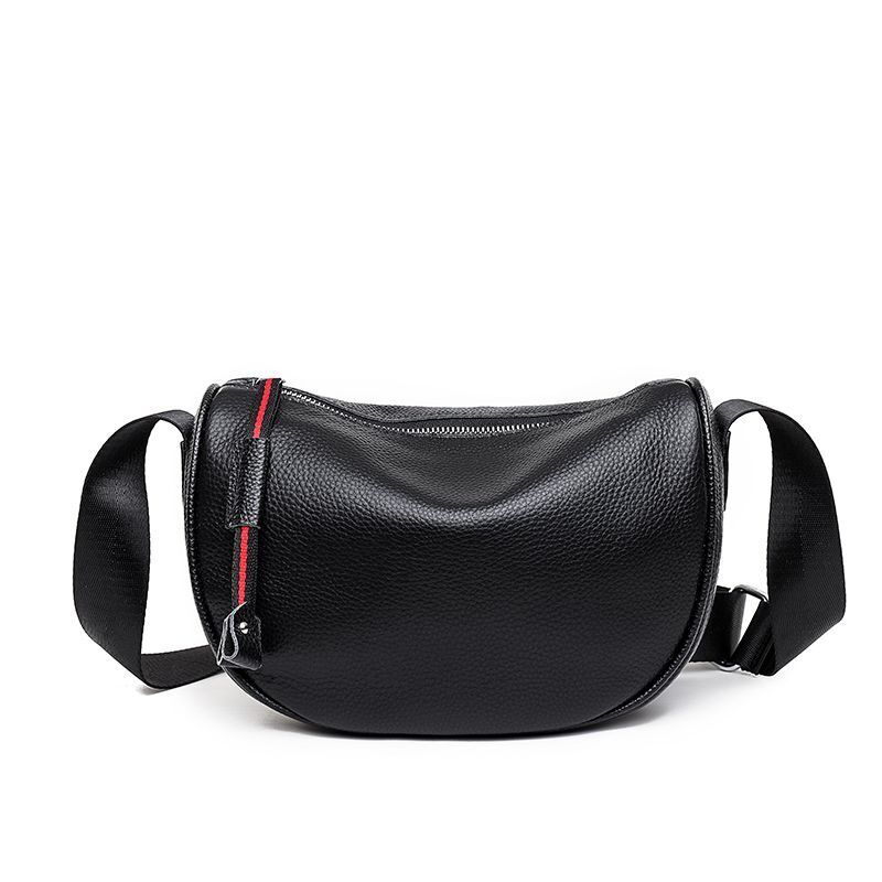 Cowhide Vintage Crossbody Leather Cell Phone Shoulder Bag Messenger Wallet 1 PC