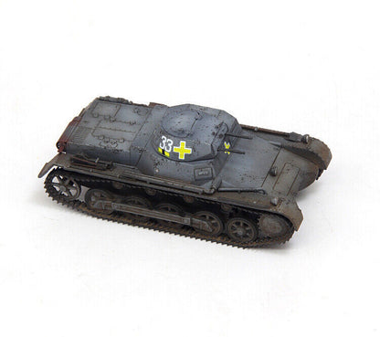 S-Model 1/72 German 1B Tank 33rd 5th Panzer Division Polish 1939 Finished Model