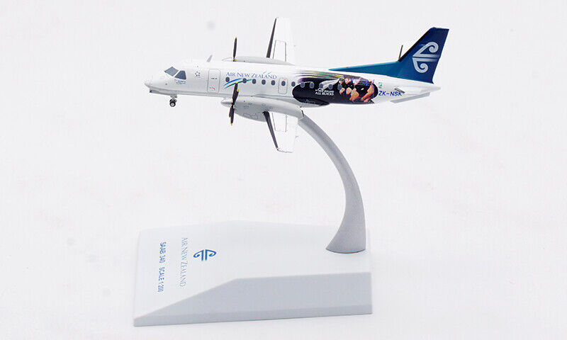 1:200 JC Wings AIR NEW ZEALAND SAAB 340 Passenger Plane Diecast Aircraft Model