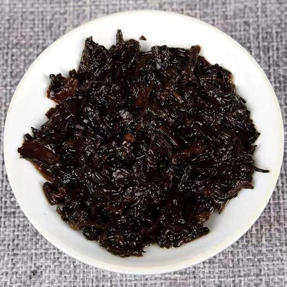 1998 Icelandic Pu'er Ripe Tea Yunnan Qizi Cake Icelandic Arbor Old Tree Tea 357g