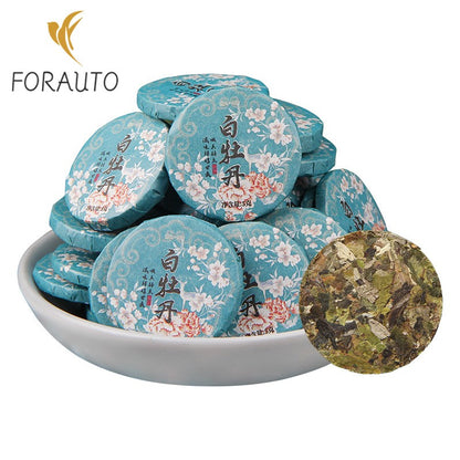 500G Yunnan Alpine White Peony Bulk Mini Tea Cake Old Tree White Tea -