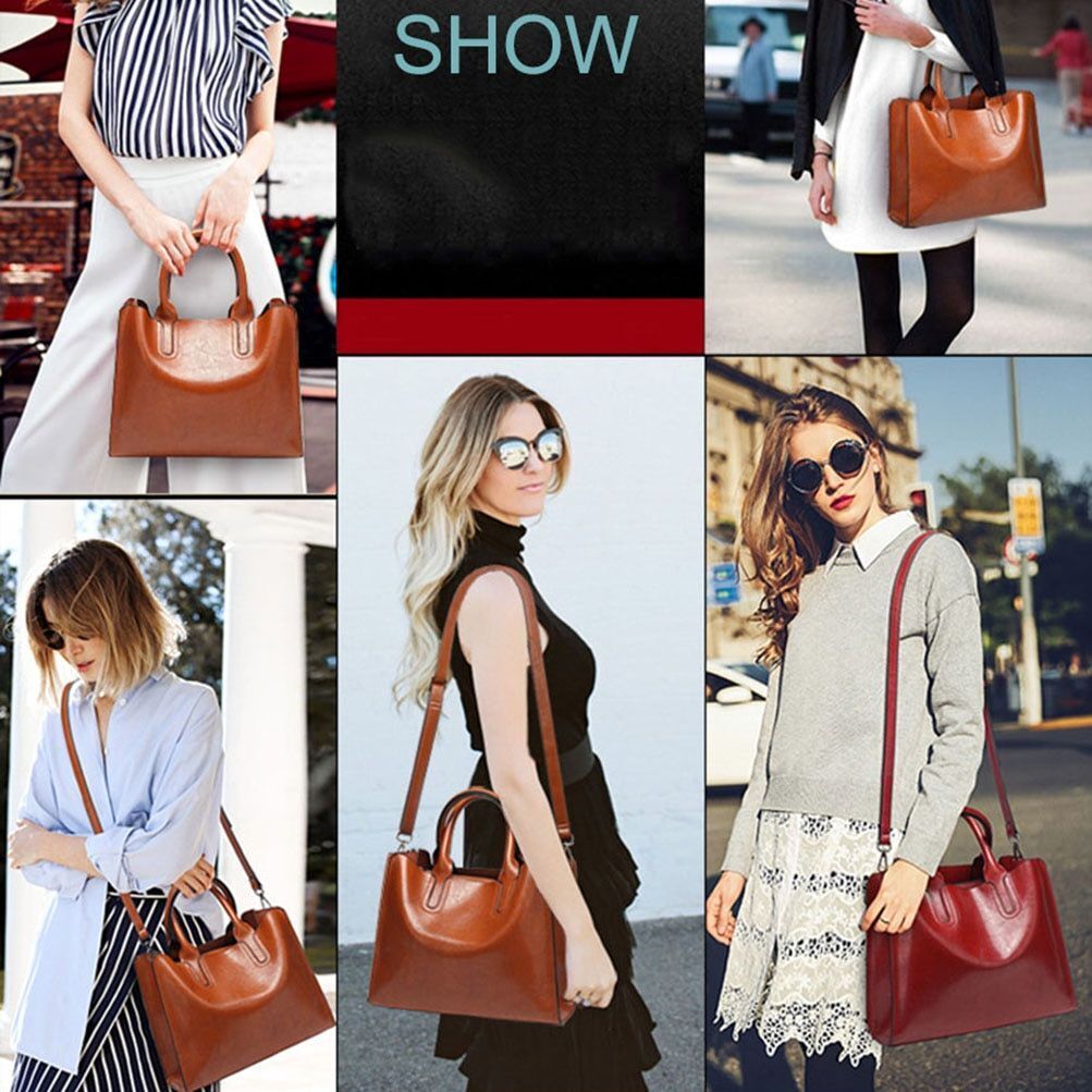 Luxury Bag Handbag Soft Messenger Purse Tote Shoulder Crossbody Bags 31*11*25 CM
