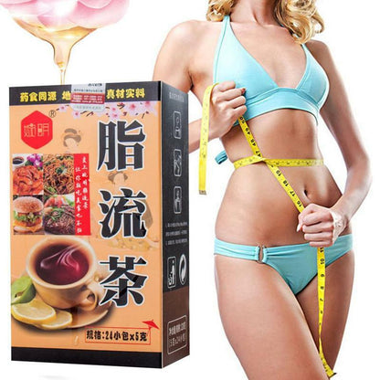 24小包X5克Dai Zhuang Yang Sheng Cha固Wan Ming Zhi Liu Cha袋装养生茶婉明脂流茶花茶 Hua Cha