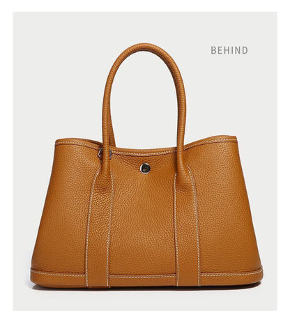 Genuine Leather Shoulder Bags Cow Leather Handbag Wide Strap Tote Bags Handbag