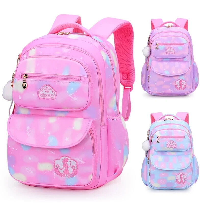 Girl Children Backpack School Bag Back Pack Kid Child Teenage Schoolbag Primary