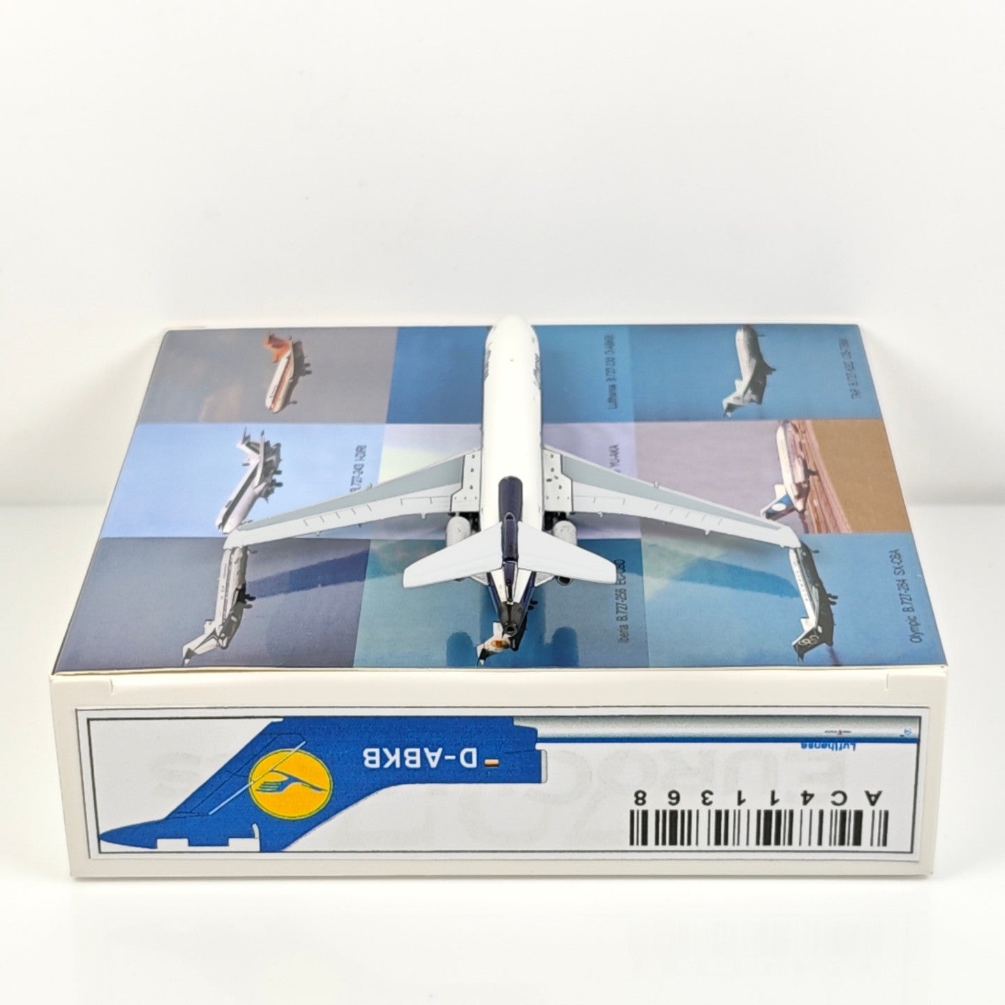 1:400 Aeroclassics Lufthansa Boeing727-200 D-ABKB Passenger Plane Diecast Model