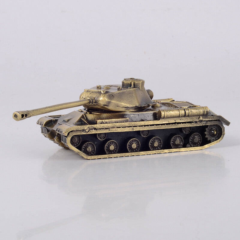 1:72 The Soviet Union CCCP IS-2 Heavy Tank Model All-metal Bronze