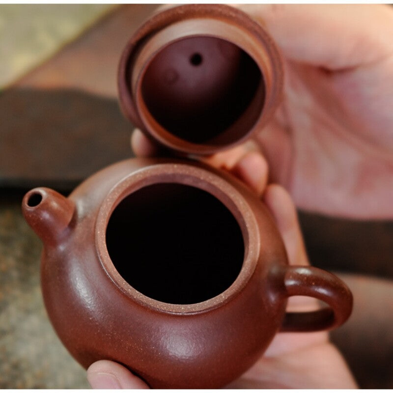 Full Handmade Tea Pot Chinese Traditional Craft Yixing Zisha Jiangpo Clay Pots