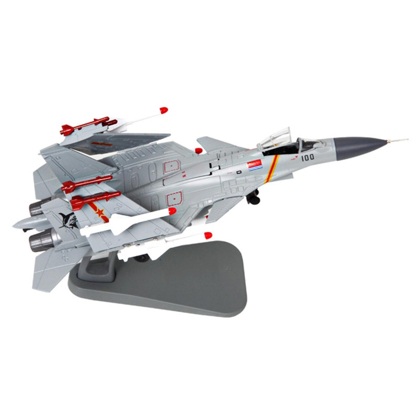 1:100 J-15 Fighter Attack Metal Diecast Airplane Model Collection Gift