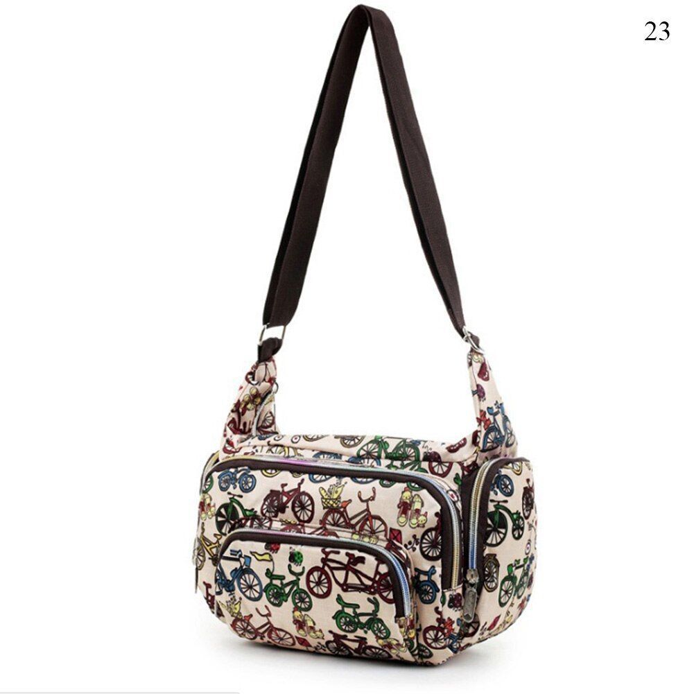 Messenger Crossbody Bag Summer Fashion Print Handbag Casual Bag 25*12*22 CM 1PC