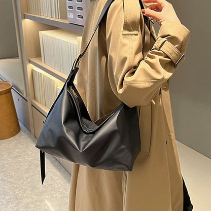 Shoulder Bag Big Pillow Bags Soft Leather Ladies Messenger Purse 32*14*22CM 1PC