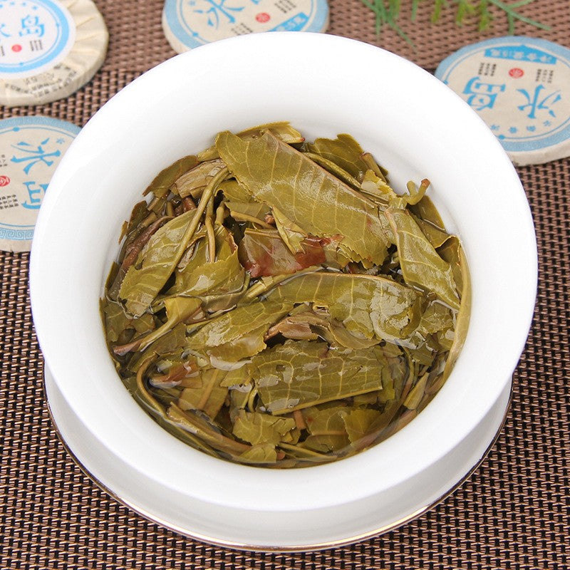 500g Iceland Raw Tea Yunnan Pu'er Tea Bulk Portable Mini Tea Cake