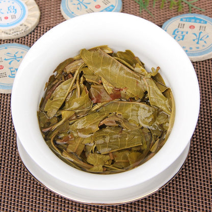 500g Iceland Raw Tea Yunnan Pu'er Tea Bulk Portable Mini Tea Cake